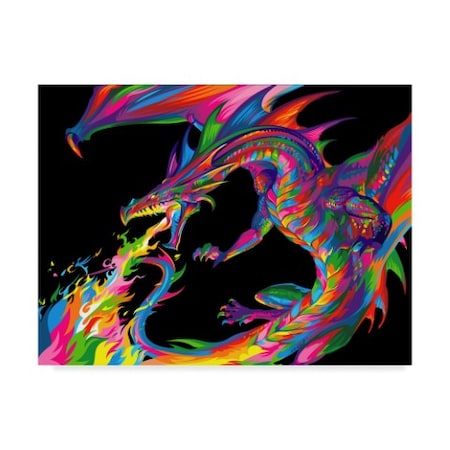 Bob Weer 'Fantasy Dragon' Canvas Art,18x24